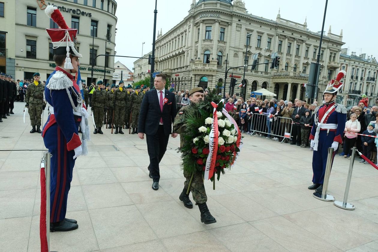  Uroczystości Święta Narodowego Trzeciego Maja w Lublinie (zdjęcie 1) - Autor: Maciej Kaczanowski