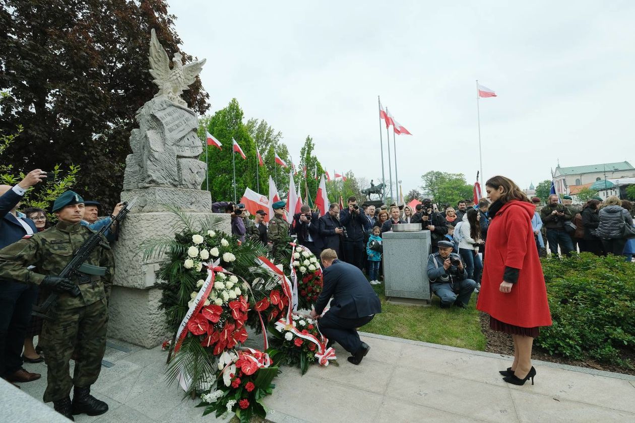  Uroczystości Święta Narodowego Trzeciego Maja w Lublinie (zdjęcie 1) - Autor: Maciej Kaczanowski