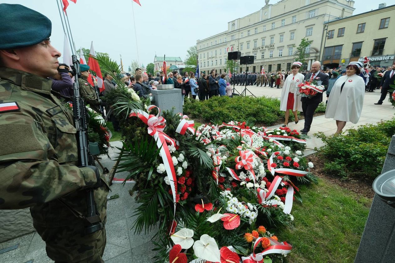  Uroczystości Święta Narodowego Trzeciego Maja w Lublinie (zdjęcie 1) - Autor: Maciej Kaczanowski