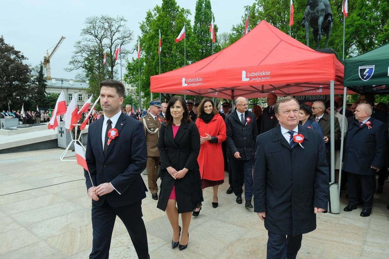  Uroczystości Święta Narodowego Trzeciego Maja w Lublinie (zdjęcie 1) - Autor: Maciej Kaczanowski