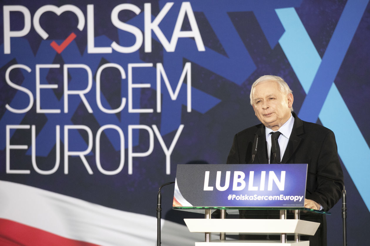  Jarosław Kaczyński w Lublinie (zdjęcie 10) - Autor: Jacek Szydłowski