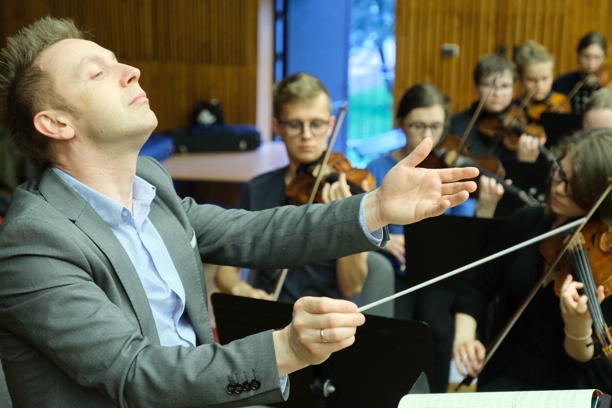  Młodzieżowa Orkiestra Symfoniczna Filharmonii Lubelskiej (zdjęcie 1) - Autor: Maciej Kaczanowski