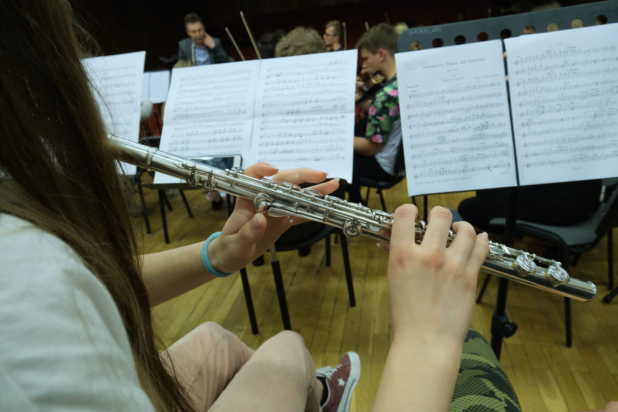  Młodzieżowa Orkiestra Symfoniczna Filharmonii Lubelskiej (zdjęcie 1) - Autor: Maciej Kaczanowski