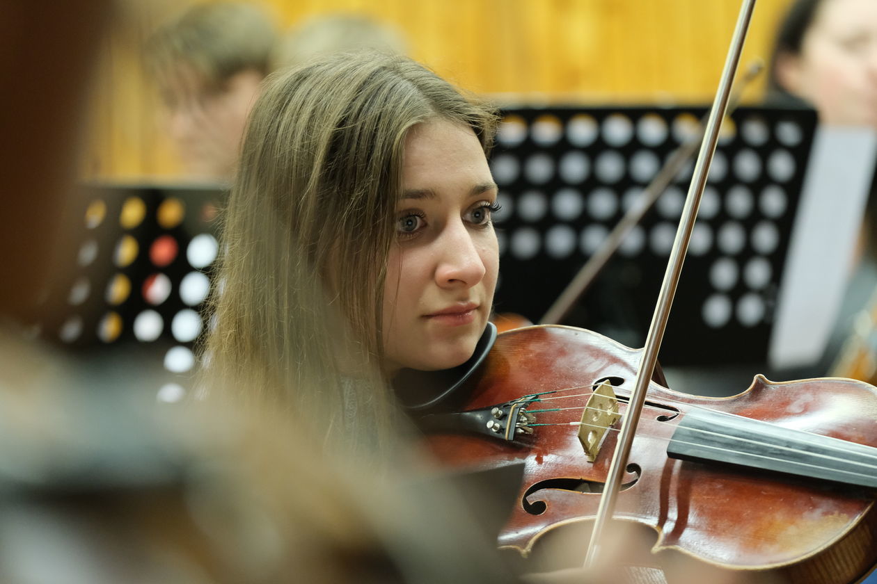  Młodzieżowa Orkiestra Symfoniczna Filharmonii Lubelskiej (zdjęcie 1) - Autor: Maciej Kaczanowski