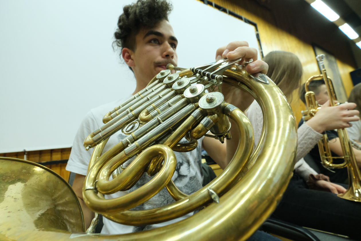  Młodzieżowa Orkiestra Symfoniczna Filharmonii Lubelskiej (zdjęcie 1) - Autor: Maciej Kaczanowski