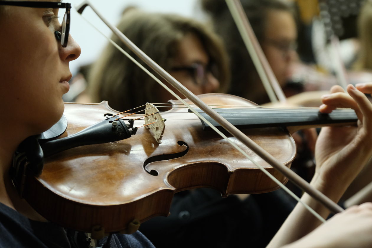  Młodzieżowa Orkiestra Symfoniczna Filharmonii Lubelskiej (zdjęcie 1) - Autor: Maciej Kaczanowski