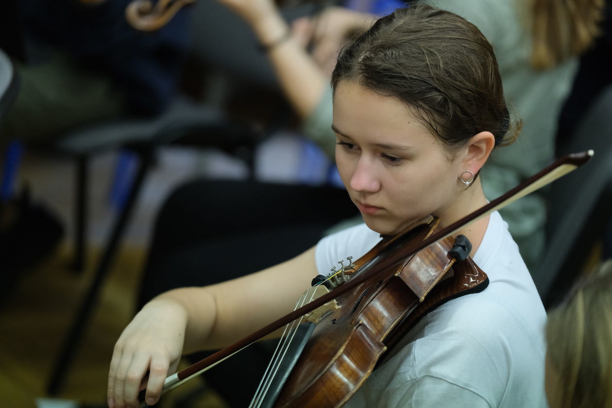  Młodzieżowa Orkiestra Symfoniczna Filharmonii Lubelskiej (zdjęcie 1) - Autor: Maciej Kaczanowski