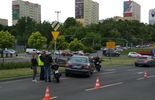 Wypadek na ul. Lubomelskiej w Lublinie. Zderzenie motocykla i auta (zdjęcie 3)