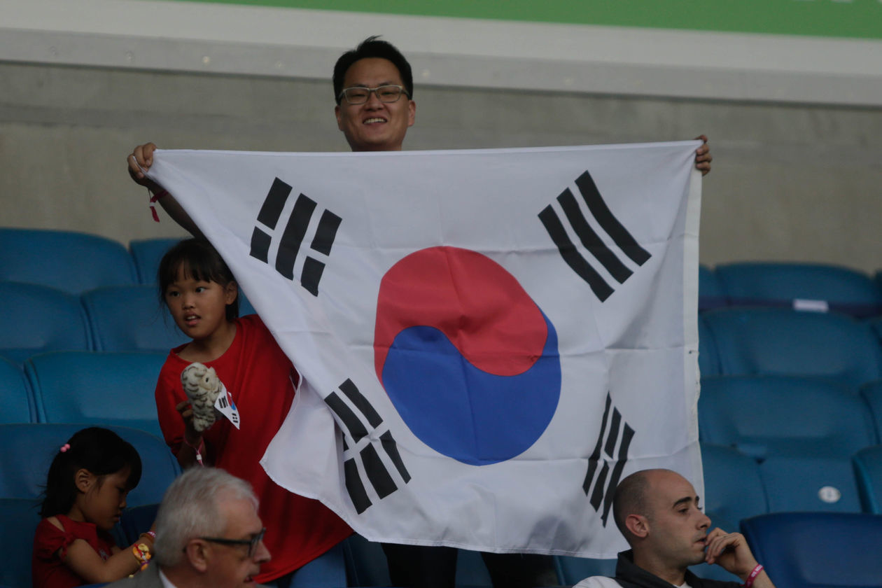  Kibice na meczu MŚ U-20: Korea Południowa - Ekwador (zdjęcie 1) - Autor: Wojciech Szubartowski