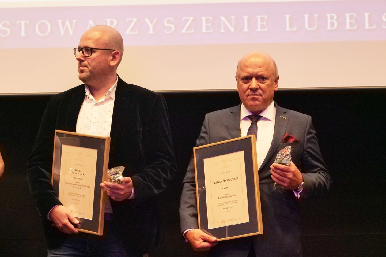  Nagrody Lubelskiego Klubu Biznesu (zdjęcie 1) - Autor: Krzysztof Mazur