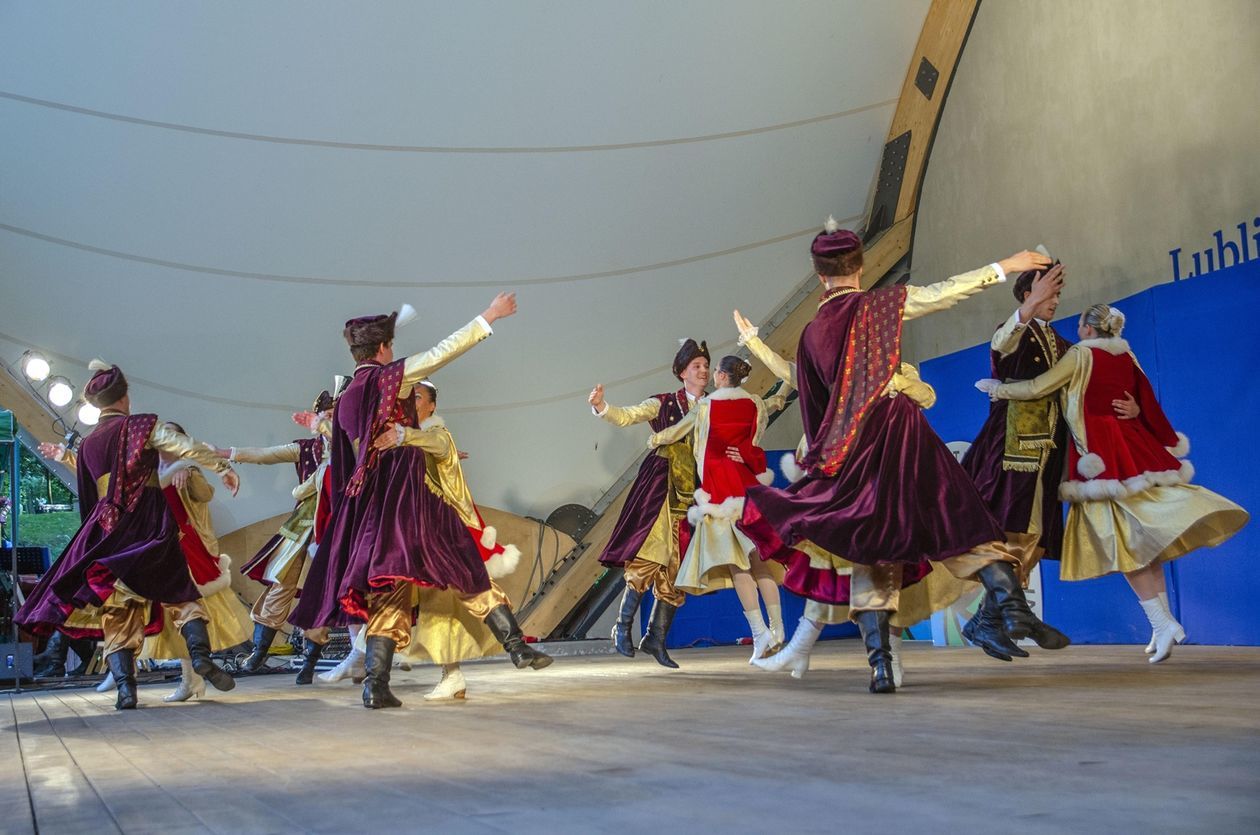  Lublin Lublinowi 2019. Występ ZPiT Lublin w muszli koncertowej (zdjęcie 1) - Autor: Franciszek Goszczyński