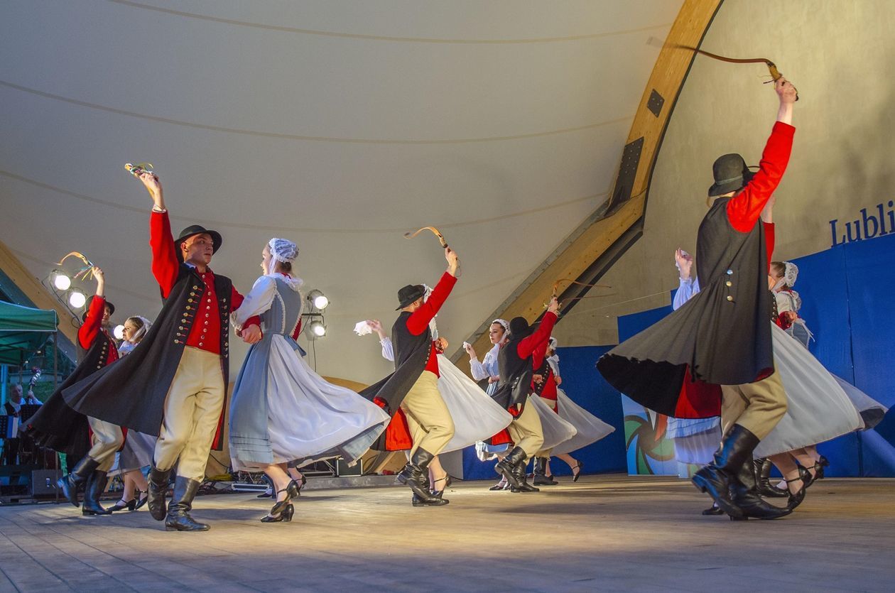  Lublin Lublinowi 2019. Występ ZPiT Lublin w muszli koncertowej (zdjęcie 1) - Autor: Franciszek Goszczyński