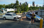 Wypadek na skrzyżowaniu ul. Lubomelskiej i Czechowskiej w Lublinie (zdjęcie 2)