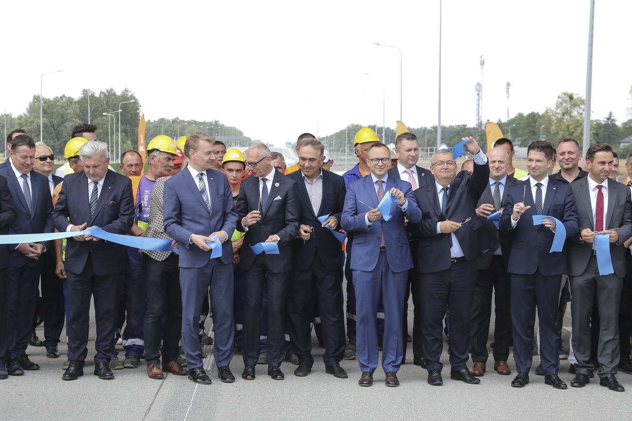  Otwarcie odcinka S17 Kurów Zachód - Skrudki (zdjęcie 1) - Autor: Jacek Szydłowski