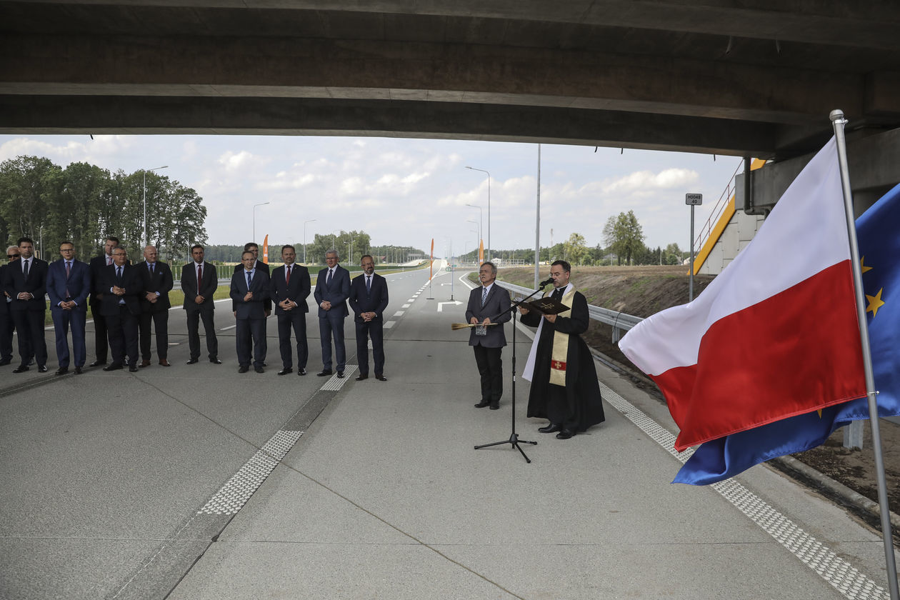  Otwarcie odcinka S17 Kurów Zachód - Skrudki (zdjęcie 1) - Autor: Jacek Szydłowski