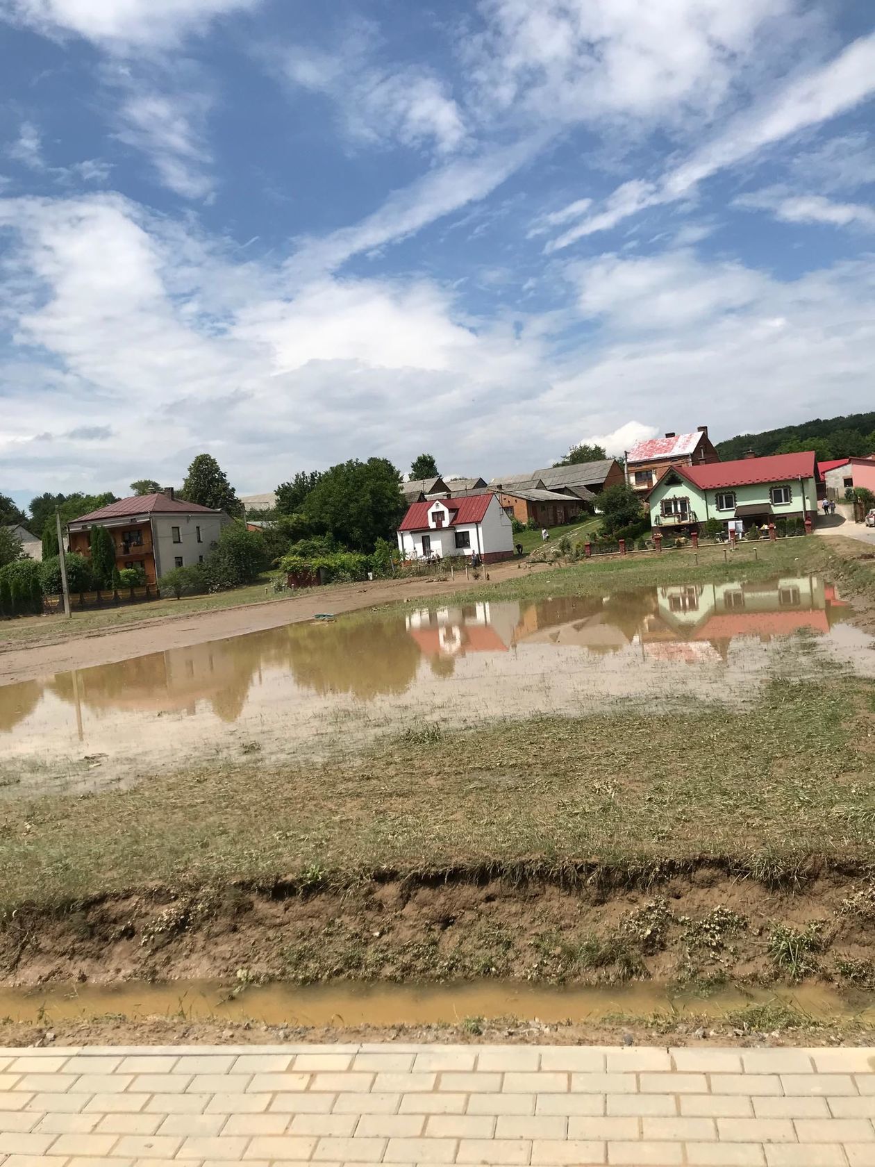  Wierzchowiska w gminie Modliborzyce zalane po ulewie (zdjęcie 1) - Autor: Michał Grzyb