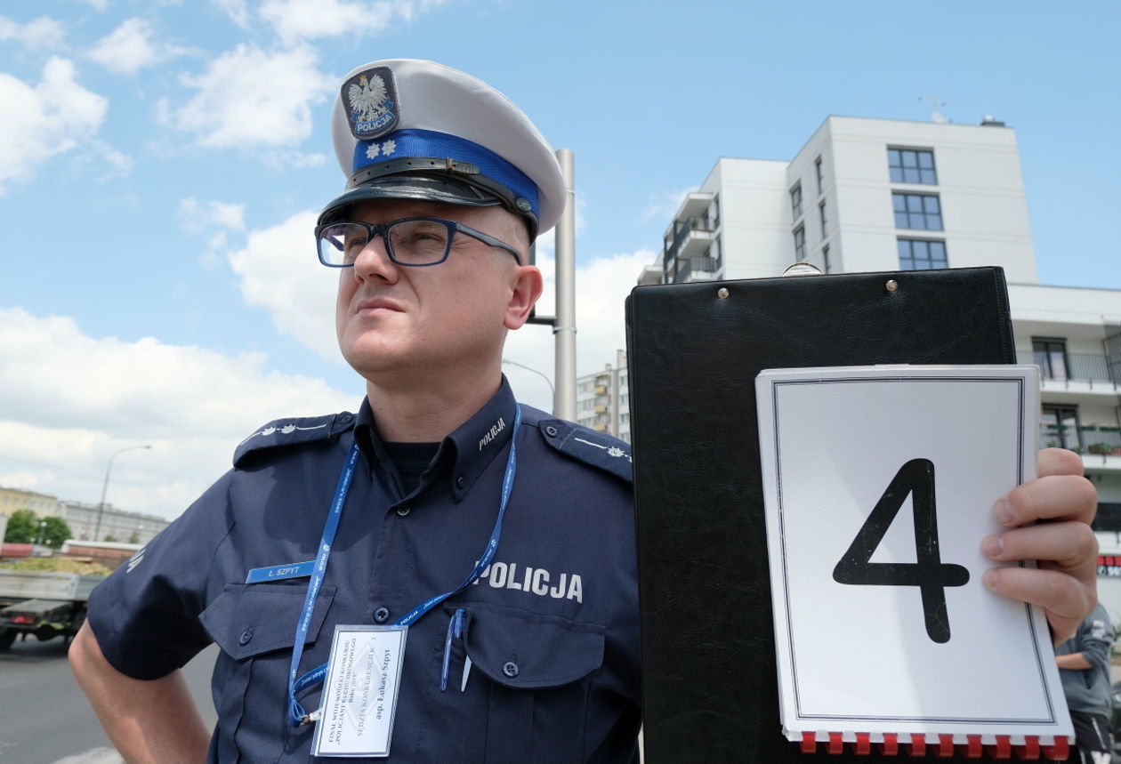  Eliminacje wojewódzkie ogólnopolskiego konkursu Policjant ruchu Drogowego roku 2019 (zdjęcie 1) - Autor: Maciej Kaczanowski