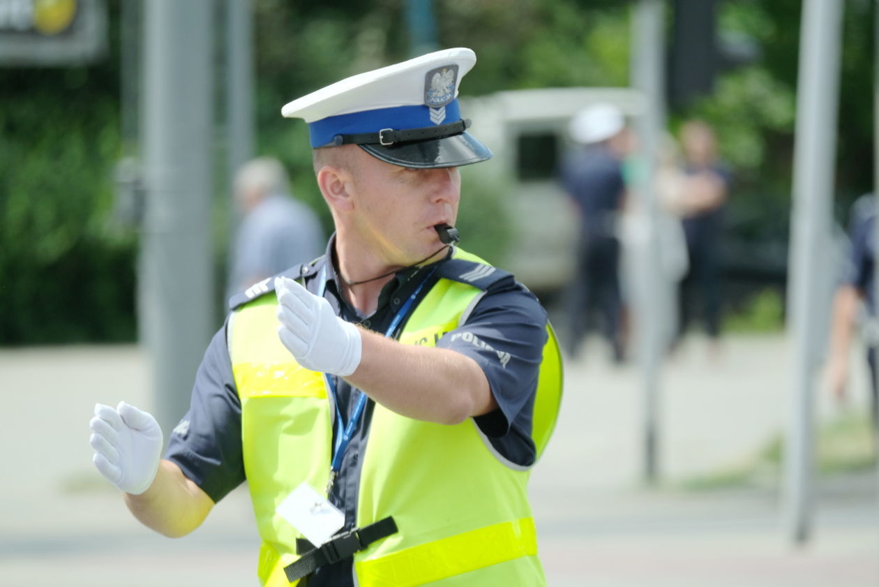  Eliminacje wojewódzkie ogólnopolskiego konkursu Policjant ruchu Drogowego roku 2019 (zdjęcie 1) - Autor: Maciej Kaczanowski