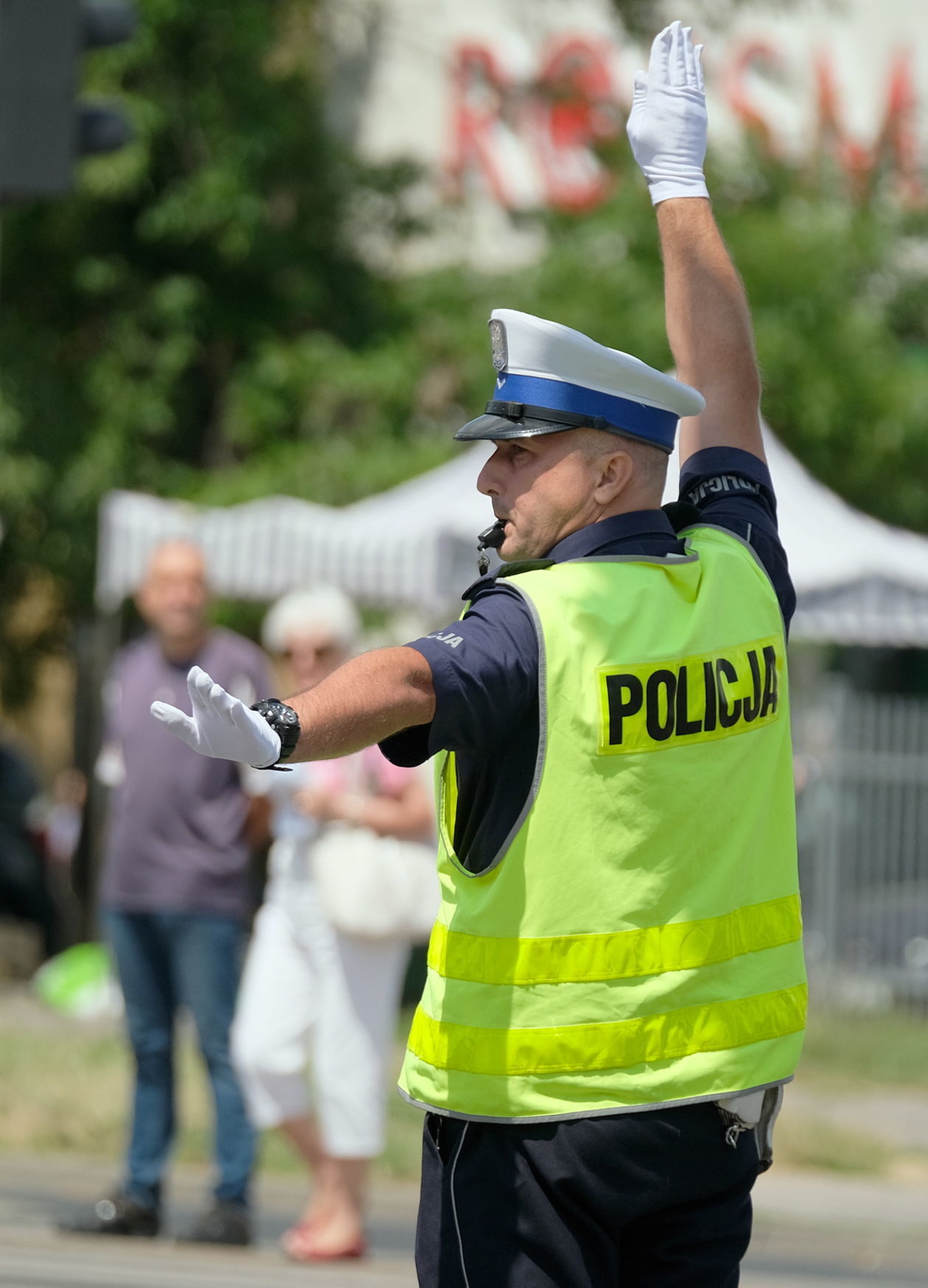  Eliminacje wojewódzkie ogólnopolskiego konkursu Policjant ruchu Drogowego roku 2019 (zdjęcie 1) - Autor: Maciej Kaczanowski