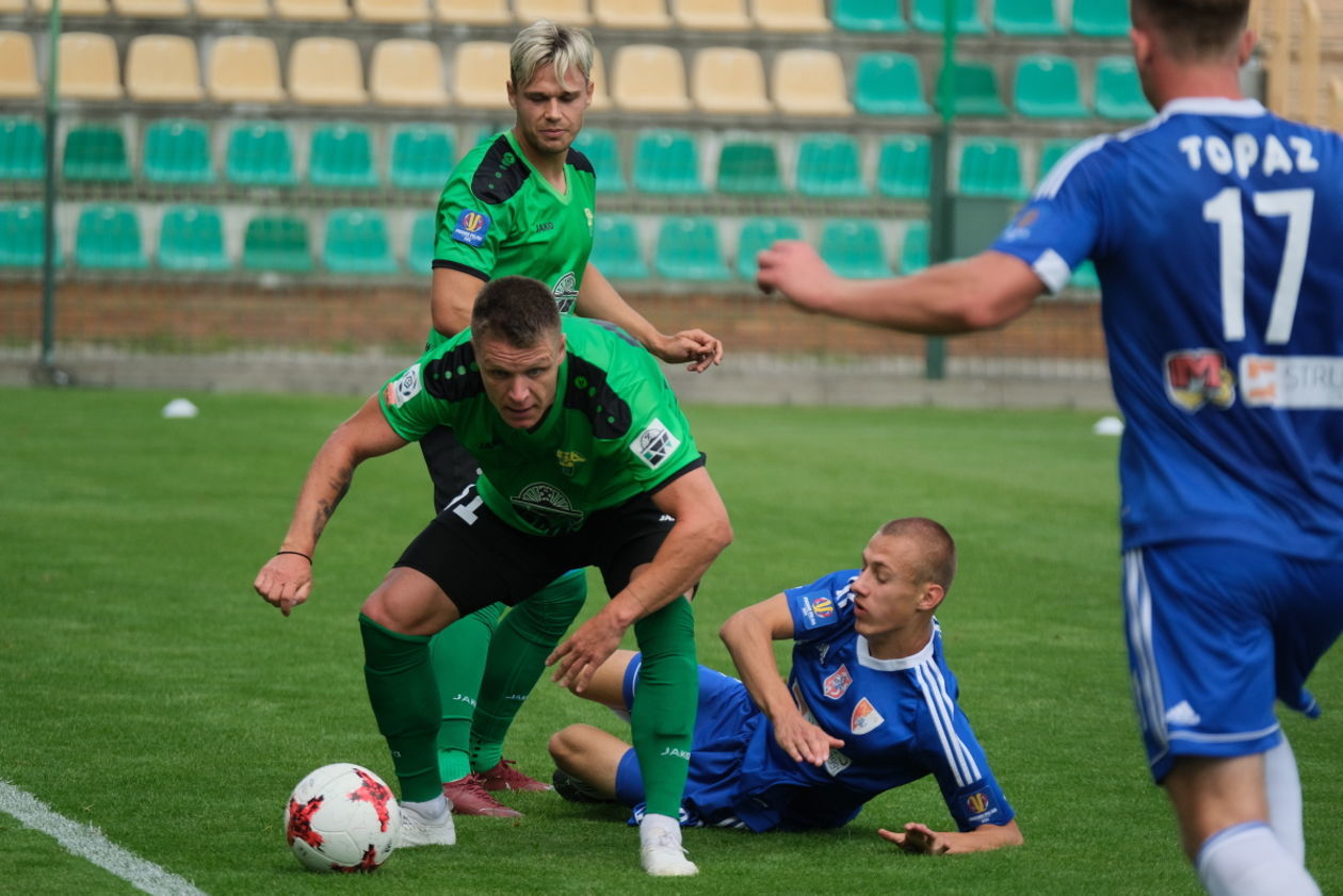  Sparing Górnika Łęczna z Pogonią Siedlce (zdjęcie 1) - Autor: Maciej Kaczanowski