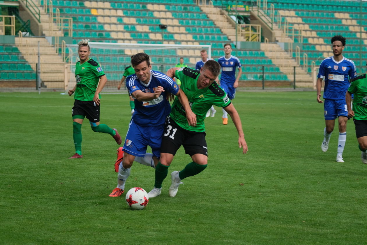  Sparing Górnika Łęczna z Pogonią Siedlce (zdjęcie 1) - Autor: Maciej Kaczanowski