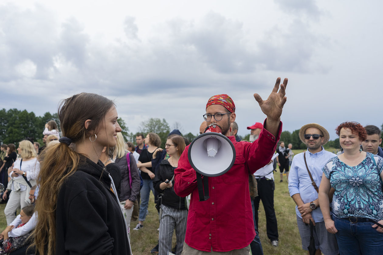  Landart Festiwal 2019 nad Bugiem (zdjęcie 1) - Autor: Michał Siudziński