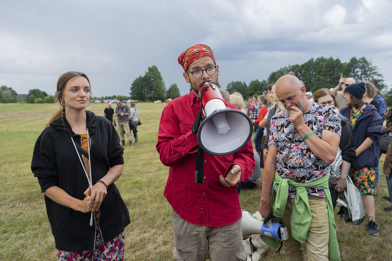  Landart Festiwal 2019 nad Bugiem (zdjęcie 1) - Autor: Michał Siudziński