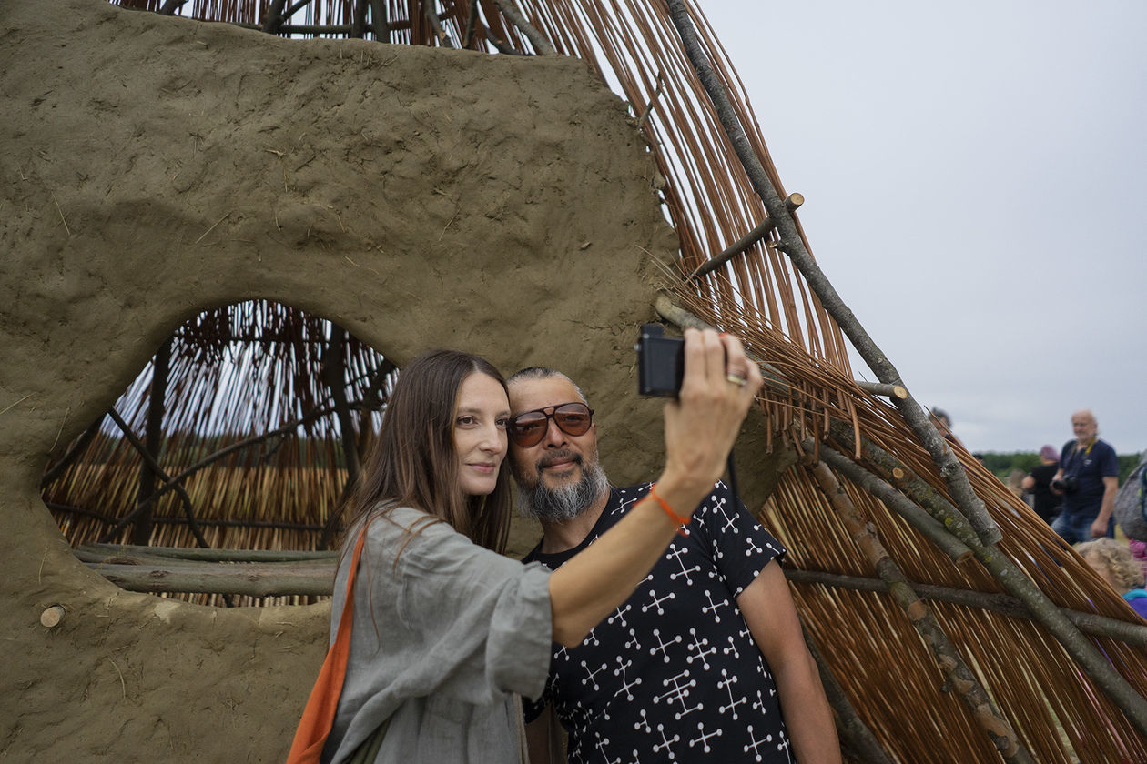  Landart Festiwal 2019 nad Bugiem (zdjęcie 1) - Autor: Michał Siudziński