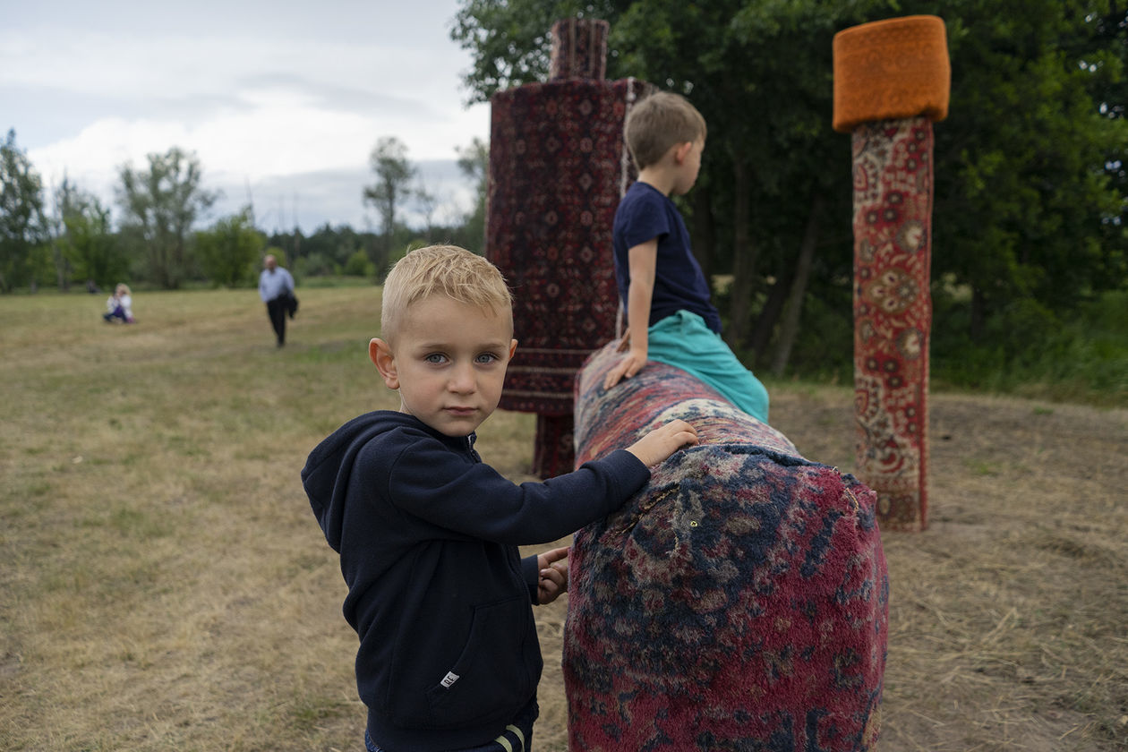  Landart Festiwal 2019 nad Bugiem (zdjęcie 1) - Autor: Michał Siudziński