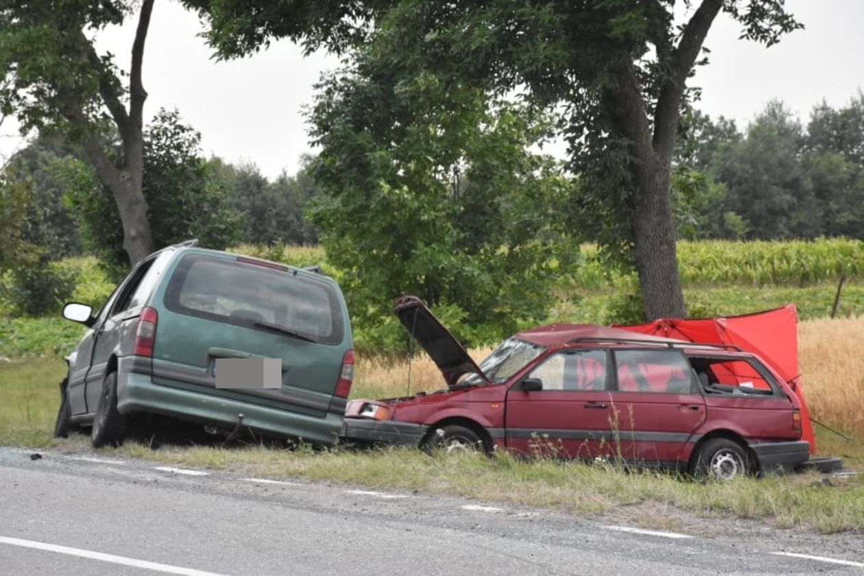 Wypadek w miejscowości Horodyszcze - Autor: bp24.pl