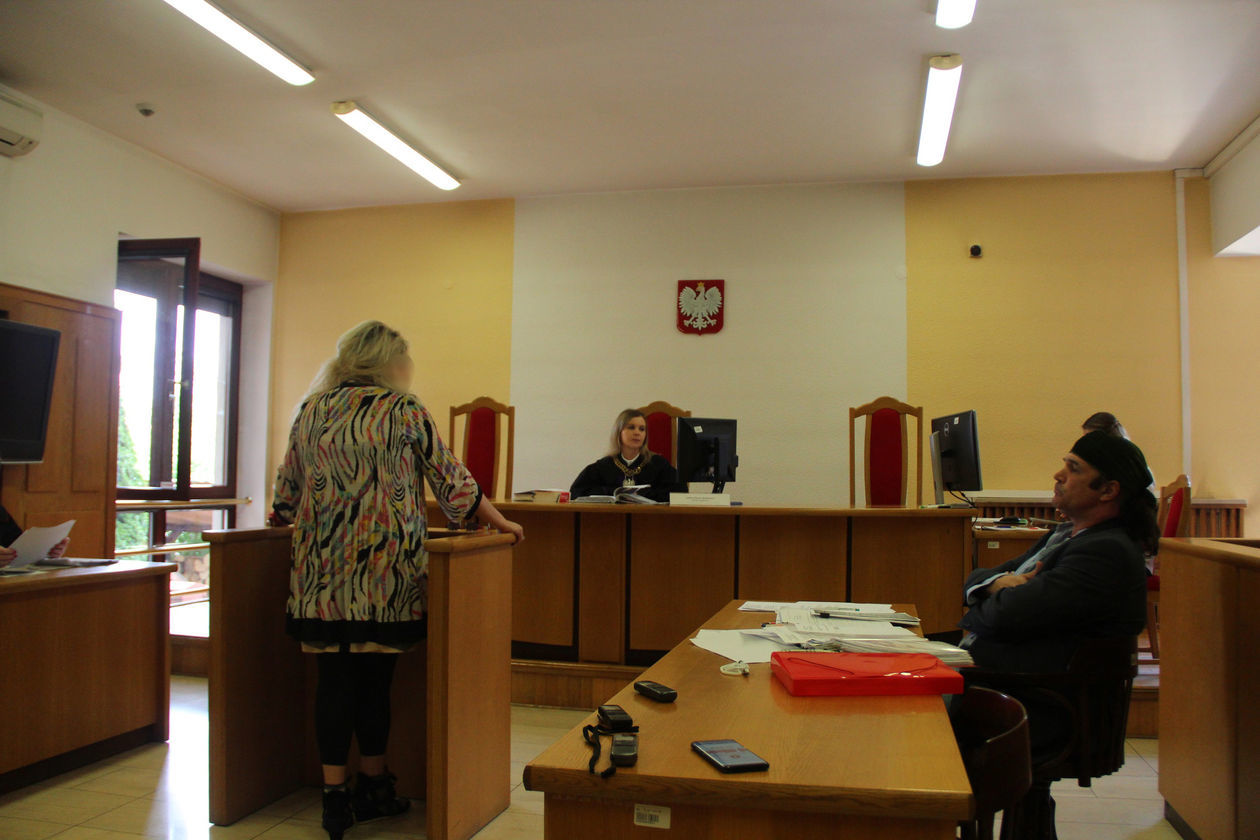 Tenor Marek Torzewski podczas rozprawy w sądzie w Białej Podlaskiej - Autor: Ewelina Burda