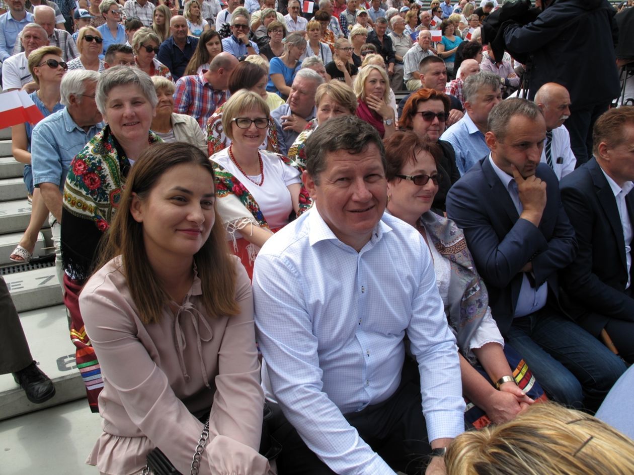  Jarosław Kaczyński na pikniku rodzinnym PiS w Chełmie (zdjęcie 1) - Autor: Wojciech Zakrzewski