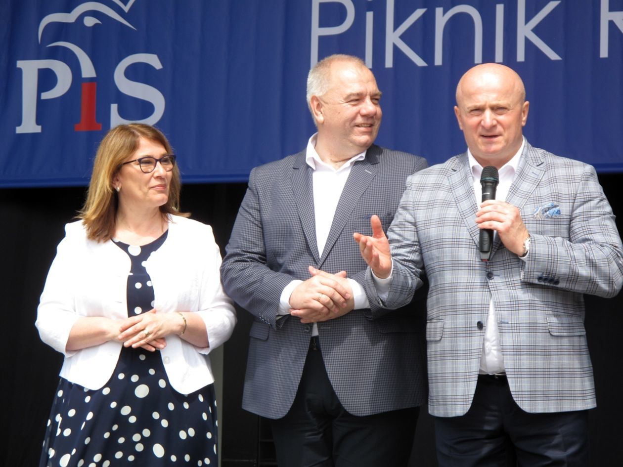  Jarosław Kaczyński na pikniku rodzinnym PiS w Chełmie (zdjęcie 1) - Autor: Wojciech Zakrzewski