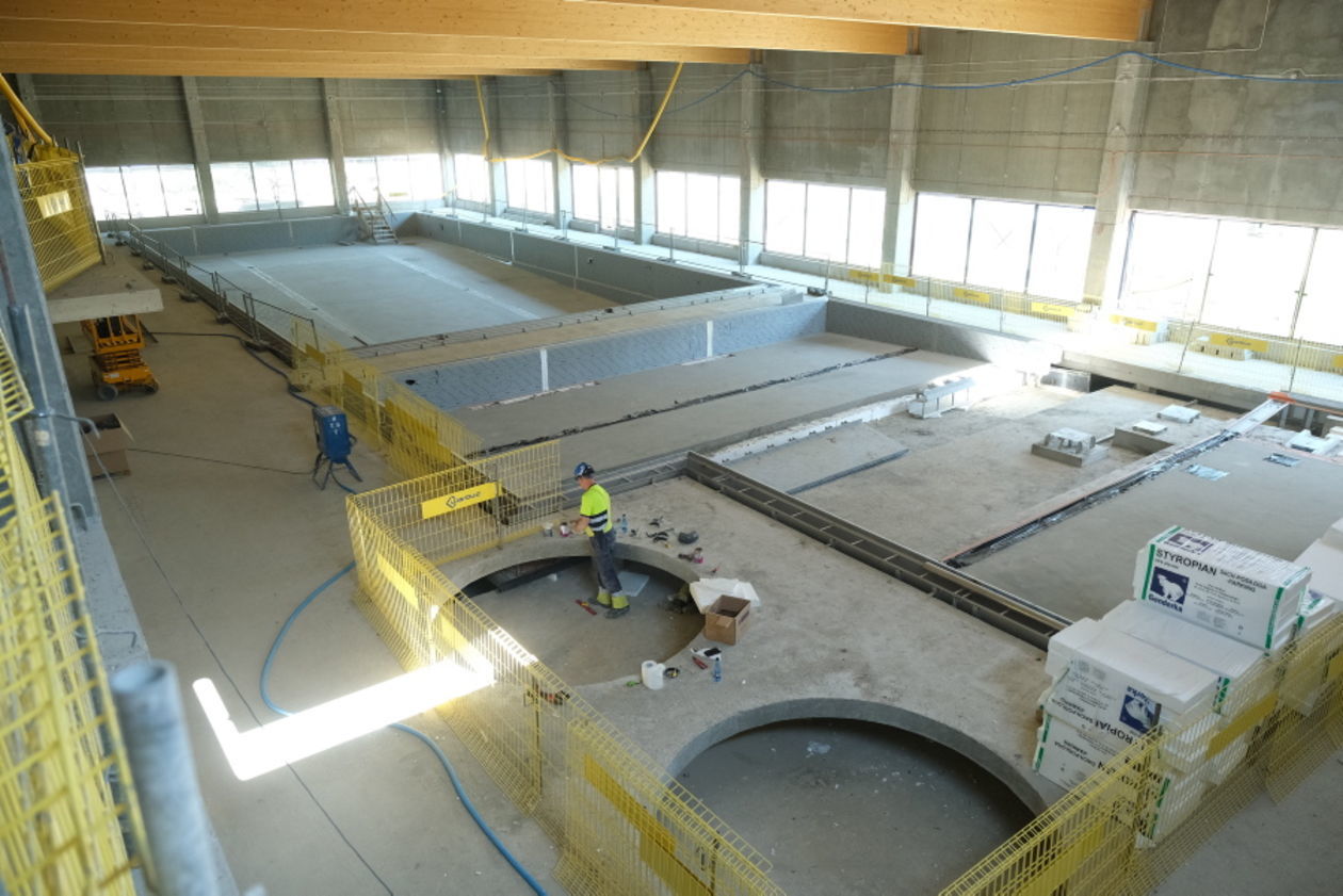  Budowa basenów KS Avia w Świdniku (zdjęcie 1) - Autor: Maciej Kaczanowski