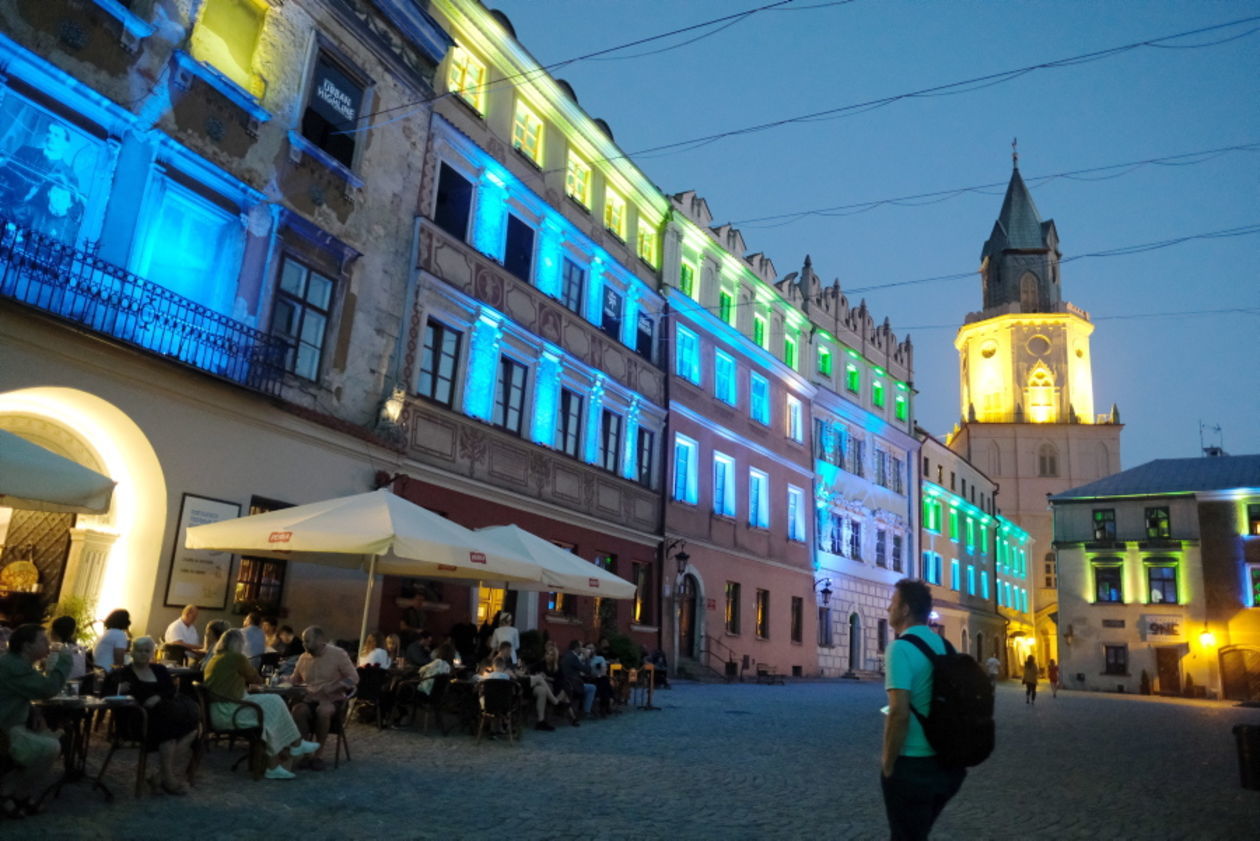  Carnaval Sztukmistrzów 2019: iluminacja Starego Miasta (zdjęcie 1) - Autor: Maciej Kaczanowski