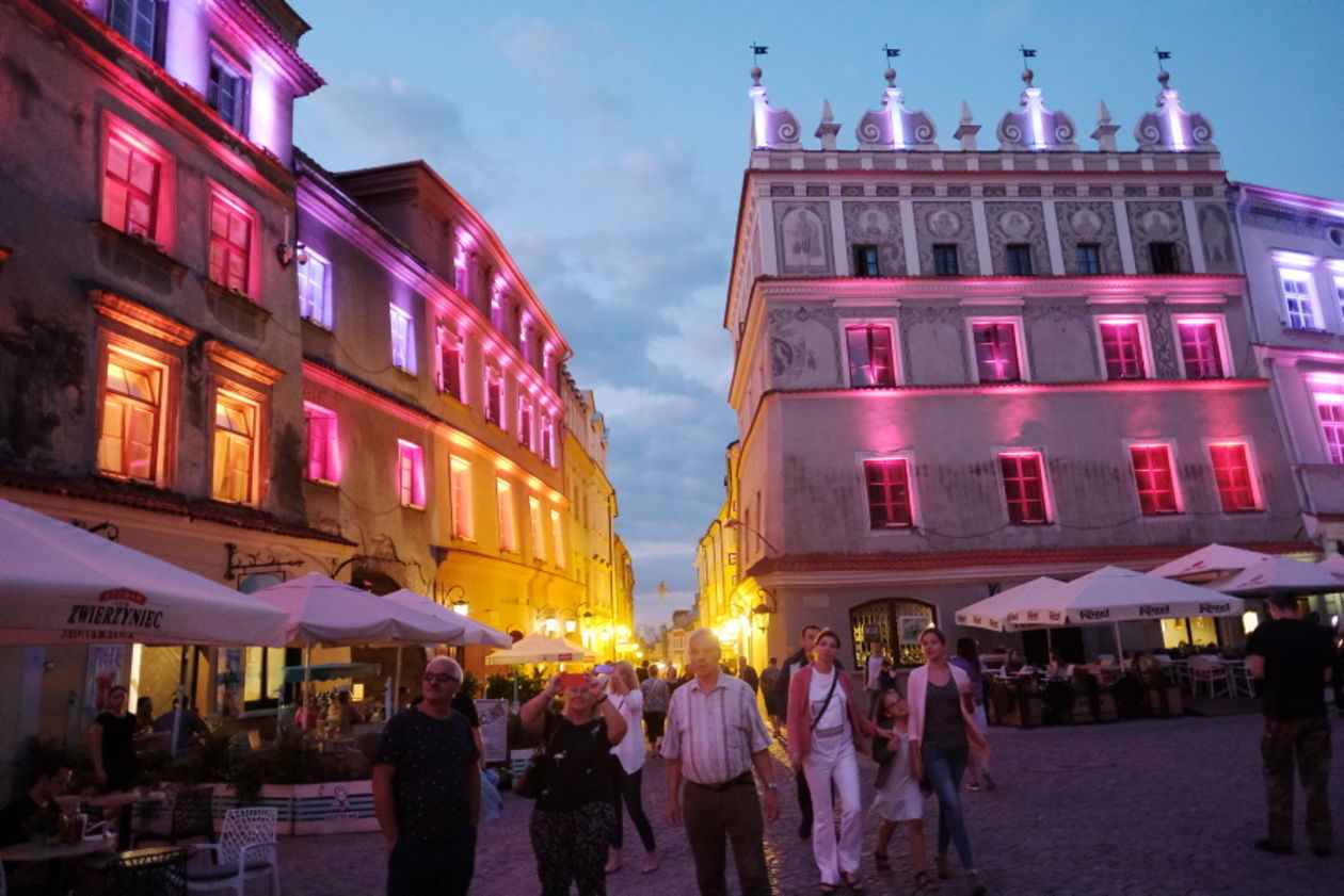  Carnaval Sztukmistrzów 2019: iluminacja Starego Miasta (zdjęcie 1) - Autor: Maciej Kaczanowski