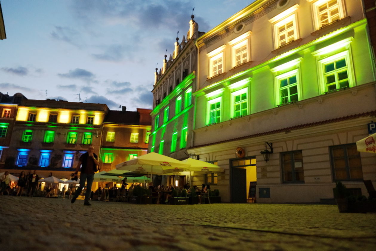  Carnaval Sztukmistrzów 2019: iluminacja Starego Miasta (zdjęcie 1) - Autor: Maciej Kaczanowski