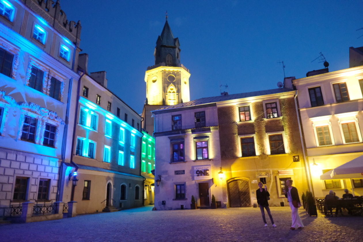  Carnaval Sztukmistrzów 2019: iluminacja Starego Miasta (zdjęcie 1) - Autor: Maciej Kaczanowski