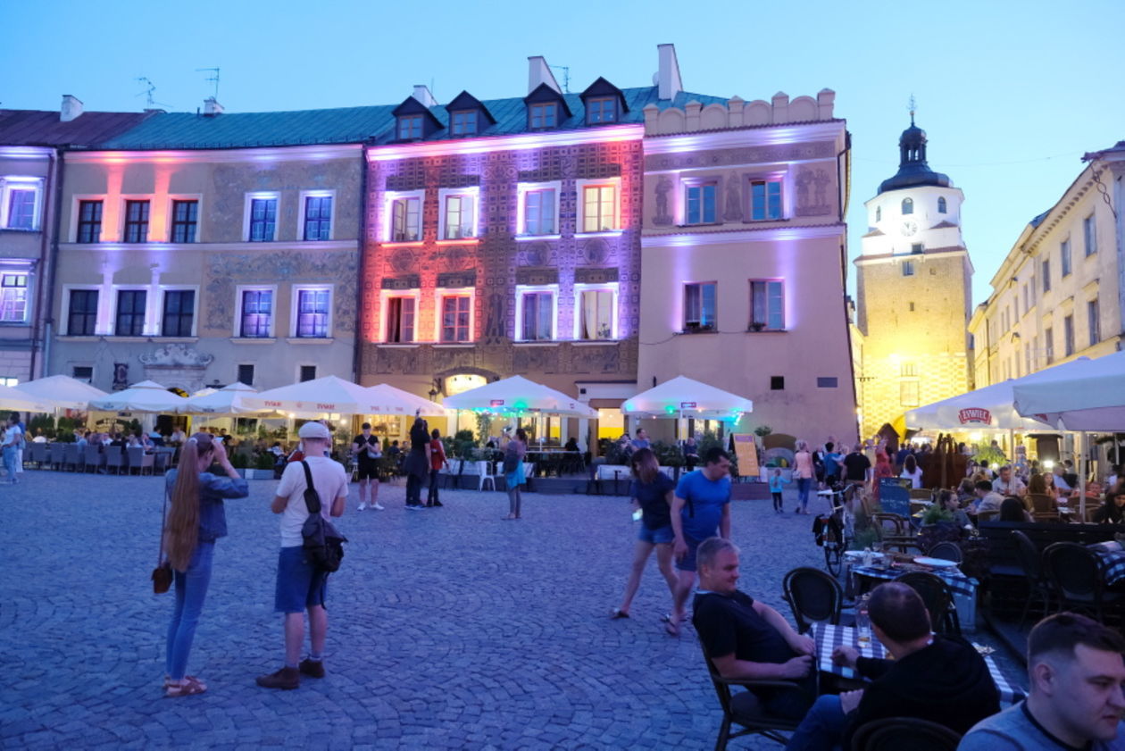  Carnaval Sztukmistrzów 2019: iluminacja Starego Miasta (zdjęcie 1) - Autor: Maciej Kaczanowski