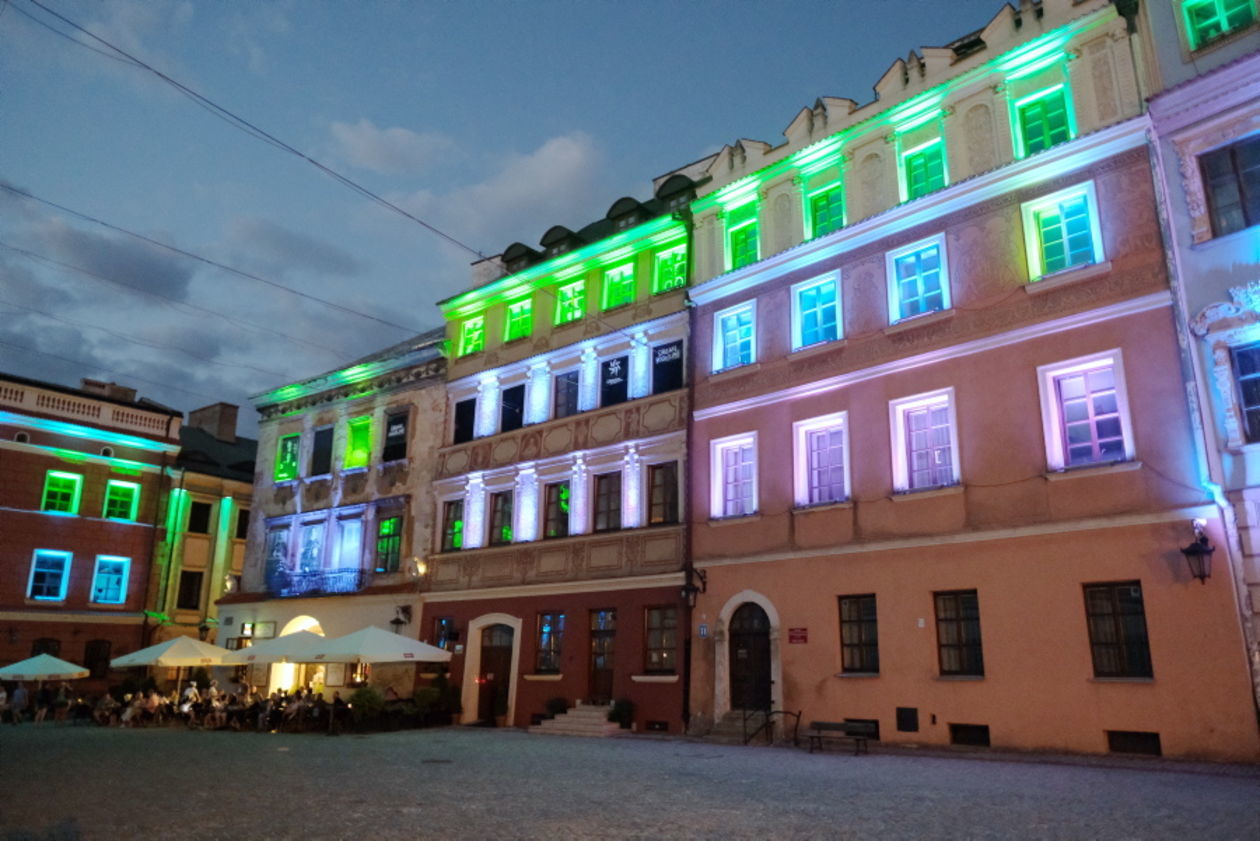  Carnaval Sztukmistrzów 2019: iluminacja Starego Miasta (zdjęcie 1) - Autor: Maciej Kaczanowski