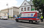 Wypadek na przejściu dla pieszych przez ul. Narutowicza (zdjęcie 3)