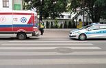 Wypadek na przejściu dla pieszych przez ul. Narutowicza (zdjęcie 2)