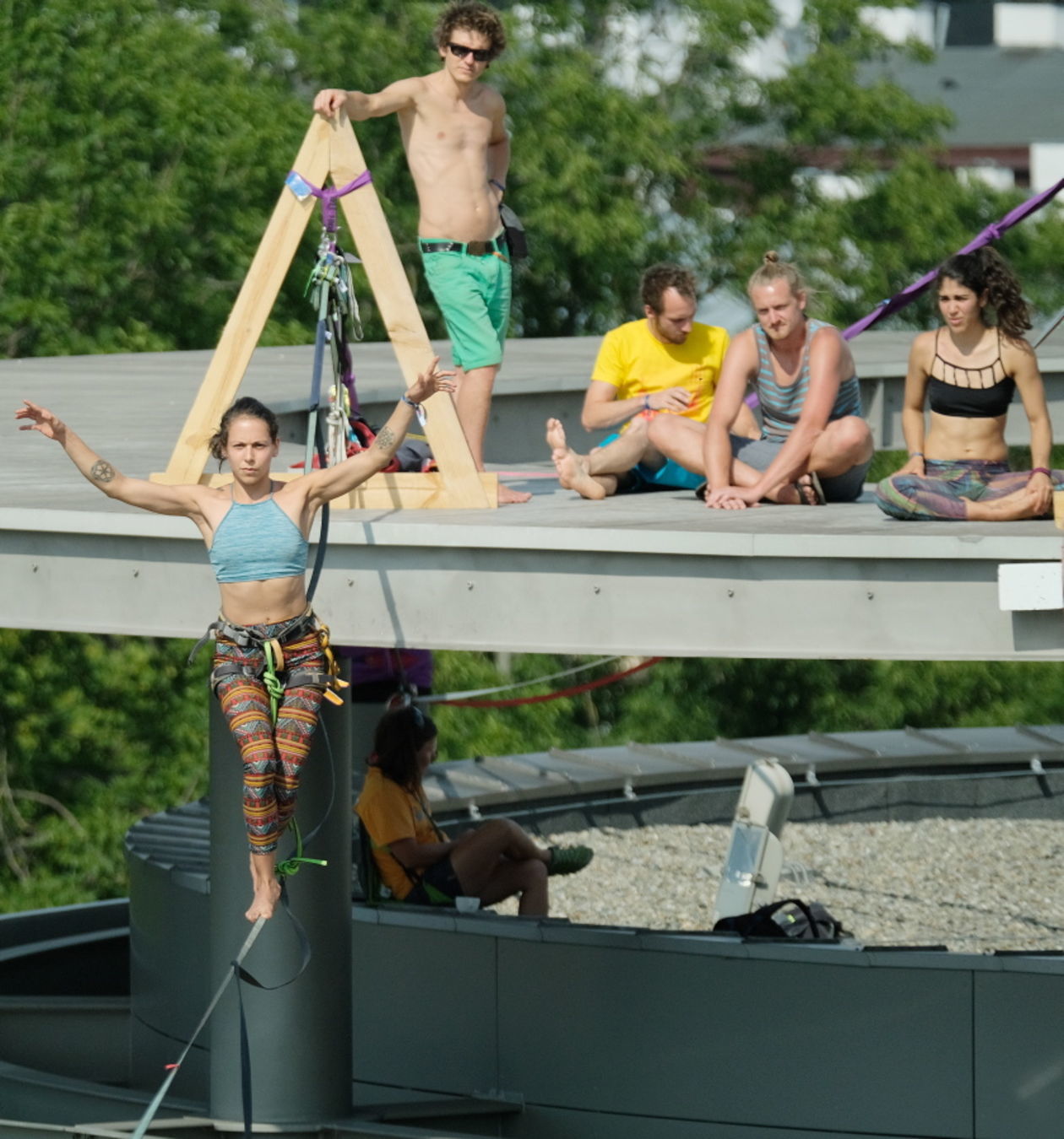  Carnaval Sztukmistrzów: urban highline  (zdjęcie 1) - Autor: Maciej Kaczanowski