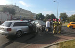 Wypadek na ul. Związkowej w Lublinie (zdjęcie 3)