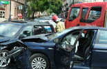 Wypadek na skrzyżowaniu ulic Narutowicza i Okopowej (zdjęcie 4)