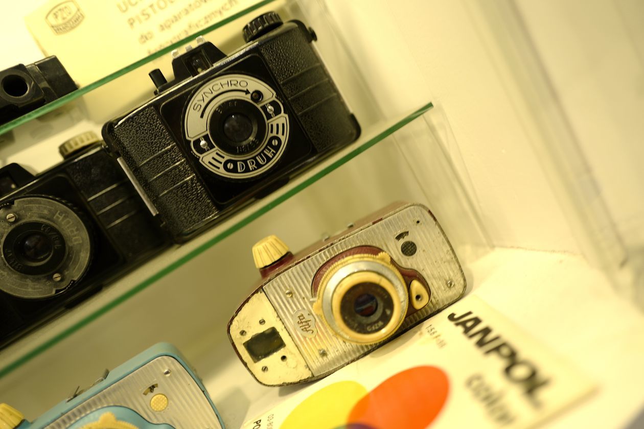  Muzeum fotografii, aparat Druch i mały polifon  (zdjęcie 1) - Autor: Małgorzata Sulisz