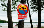 Zakaz kąpieli nad jeziorem Piaseczno  (zdjęcie 2)