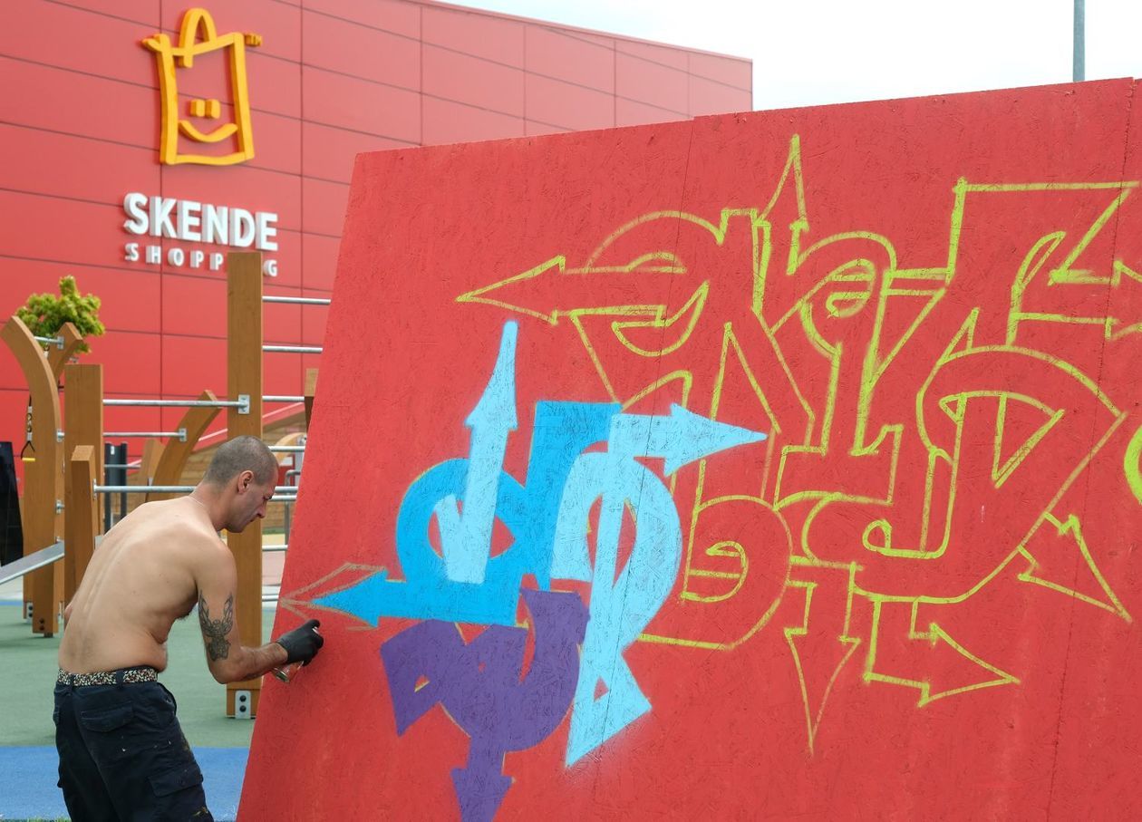  Meeting of Styles: warsztaty graffiti w Skende Shopping (zdjęcie 1) - Autor: Maciej Kaczanowski