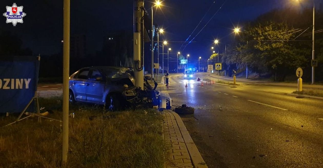  Wypadek na ul. Nadbystrzyckiej. Zginął 62-latek (zdjęcie 1) - Autor: Policja