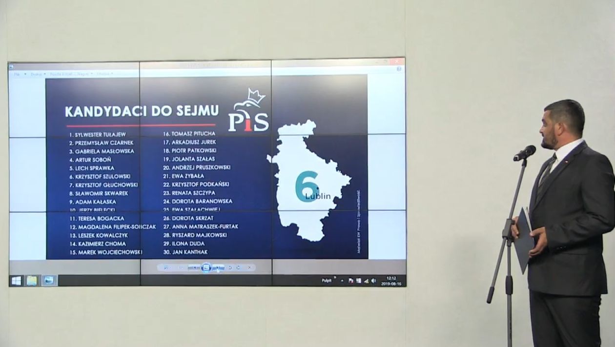 Kandydaci PiS do Sejmu. Okręg 6 i 7